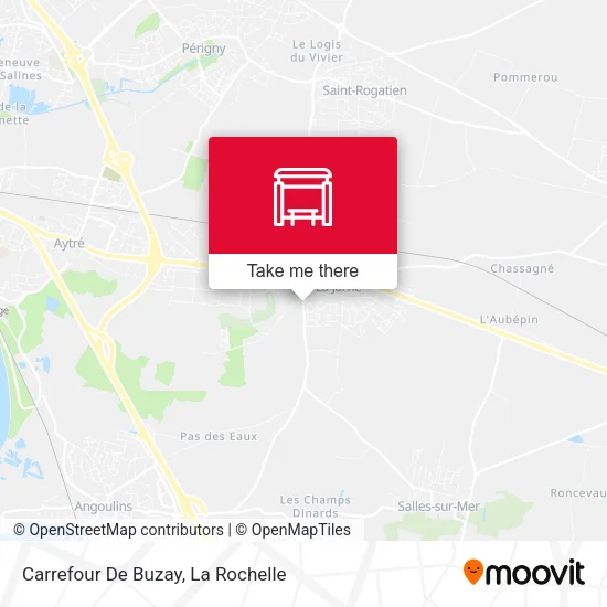 Carrefour De Buzay map