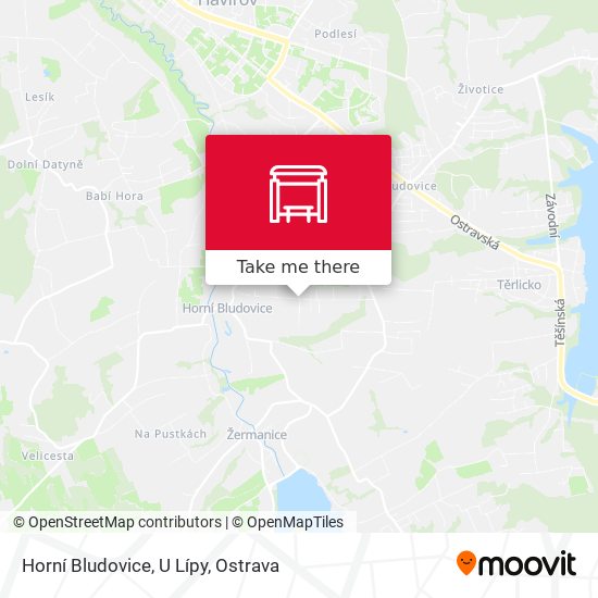 Horní Bludovice, U Lípy map