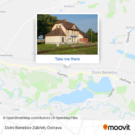 Dolní Benešov-Zábřeh map