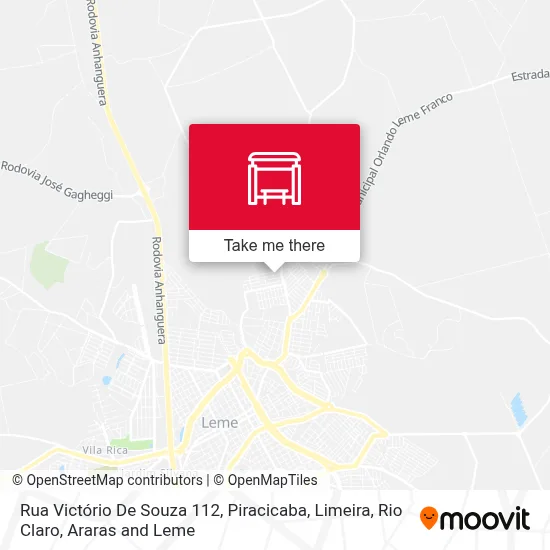 Rua Victório De Souza 112 map