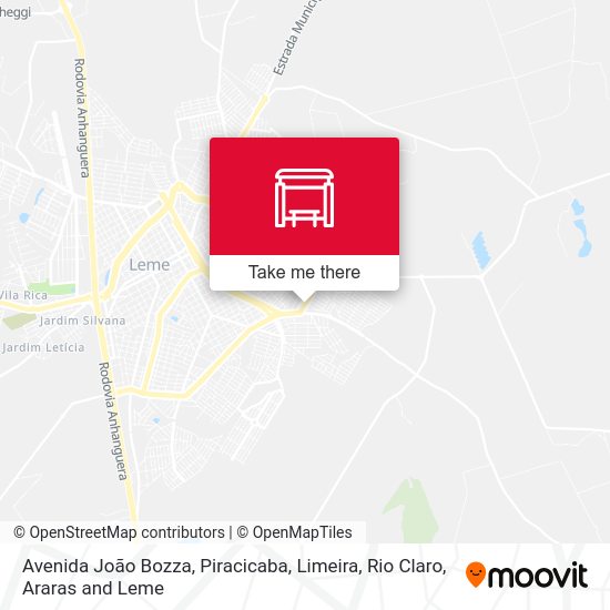Avenida João Bozza map