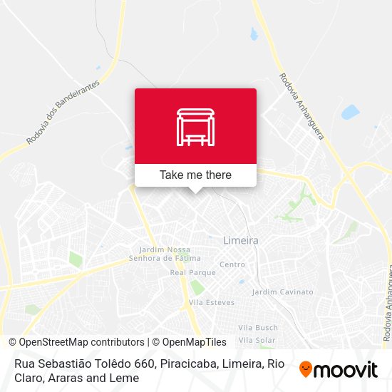 Rua Sebastião Tolêdo 660 map