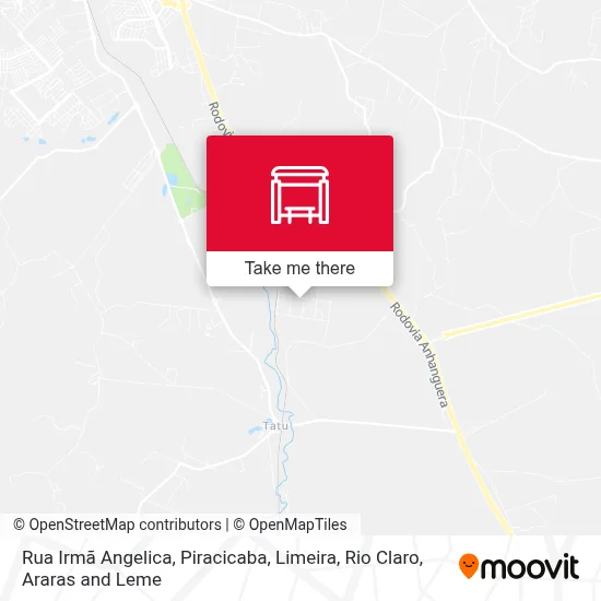 Rua Irmã Angelica map