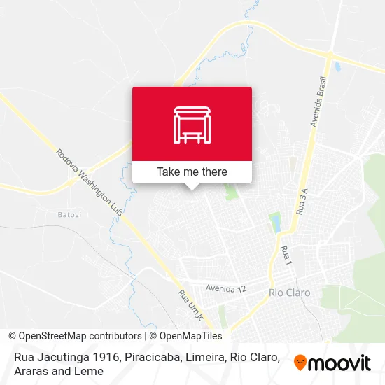 Rua Jacutinga 1916 map