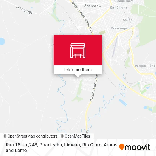 Rua 18 Jn ,243 map