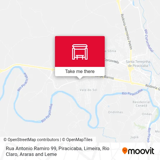 Rua Antonio Ramiro 99 map