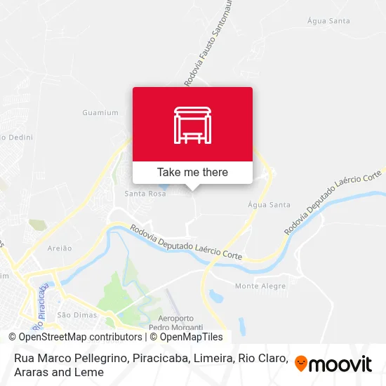 Rua Marco Pellegrino map