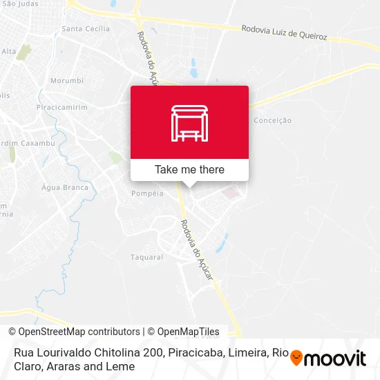 Rua Lourivaldo Chitolina 200 map