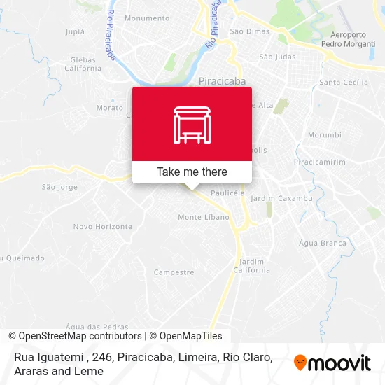 Rua Iguatemi , 246 map