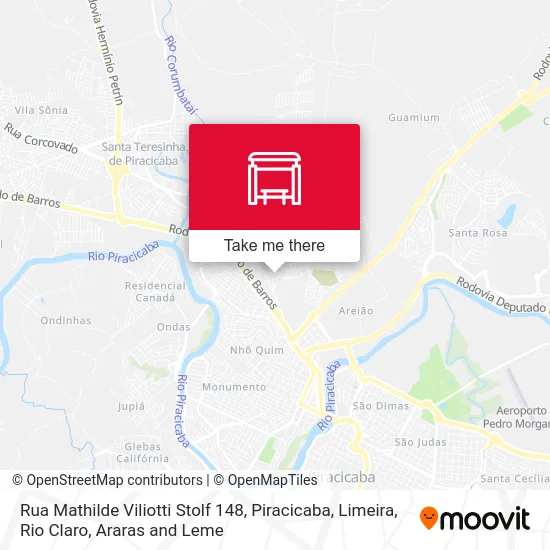 Rua Mathilde Viliotti Stolf 148 map