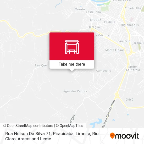 Rua Nelson Da Silva 71 map