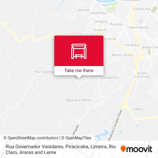 Rua Governador Valadares map
