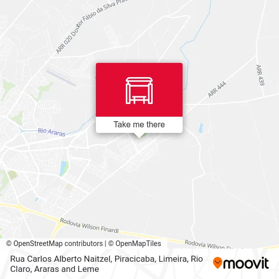 Rua Carlos Alberto Naitzel map