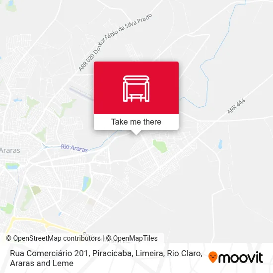 Rua Comerciário 201 map