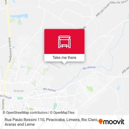 Rua Paulo Rossini 110 map