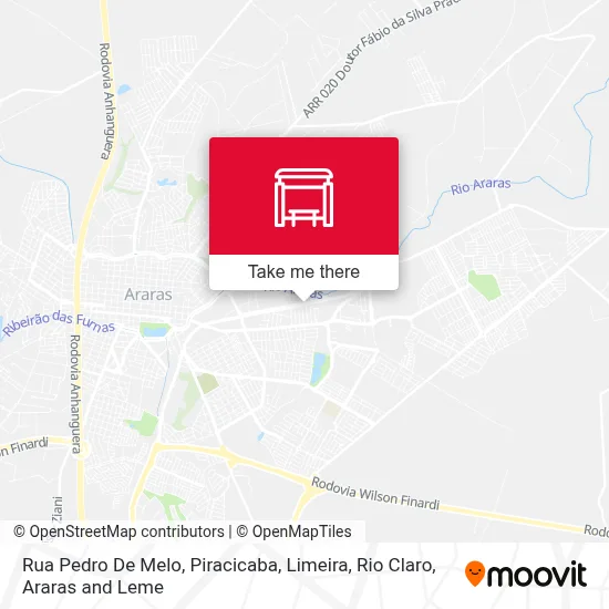 Rua Pedro De Melo map