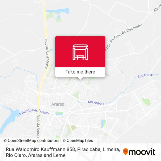 Rua Waldomiro Kauffmann 858 map