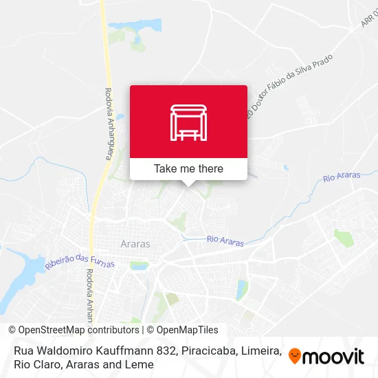 Rua Waldomiro Kauffmann 832 map