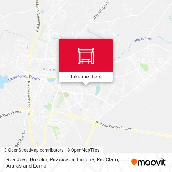 Rua João Buzolin map