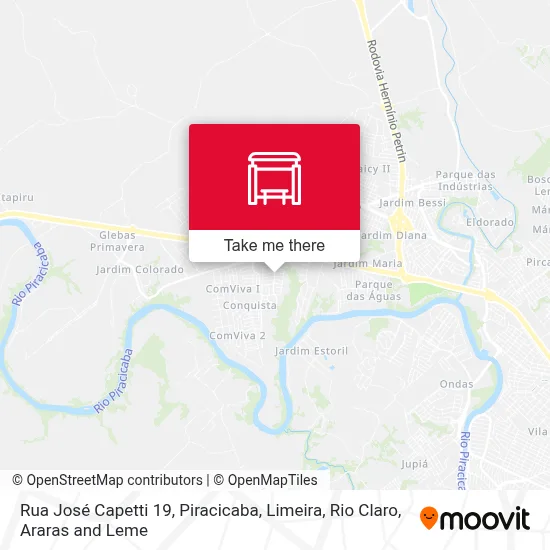 Rua José Capetti 19 map