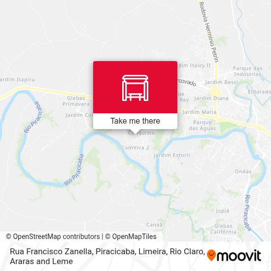 Rua Francisco Zanella map