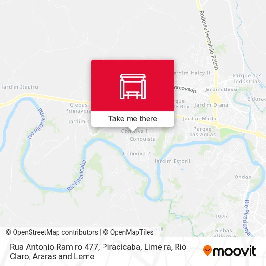 Rua Antonio Ramiro 477 map