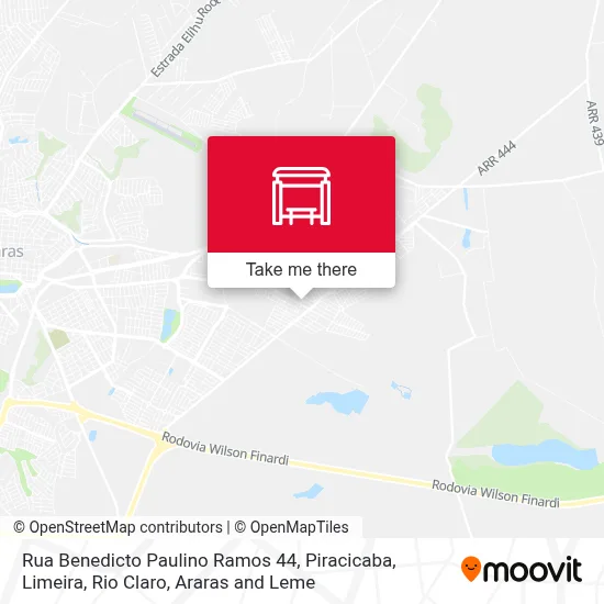 Rua Benedicto Paulino Ramos 44 map