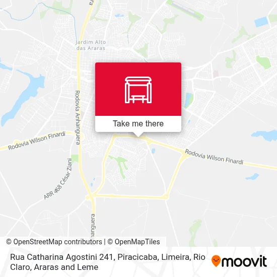 Rua Catharina Agostini 241 map