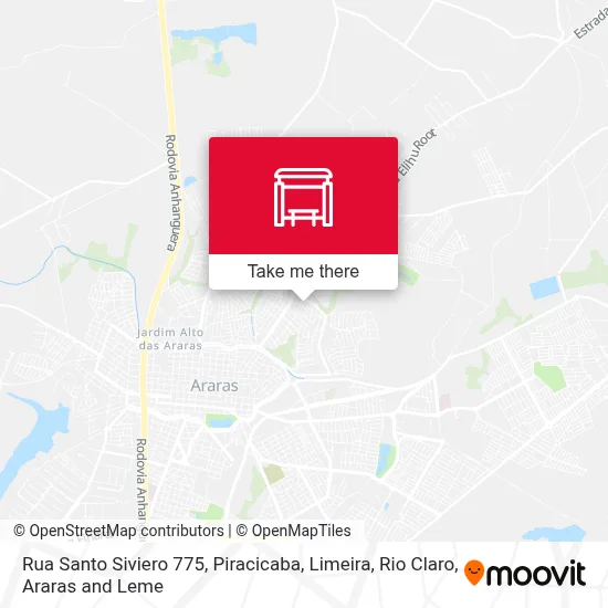 Rua Santo Siviero 775 map