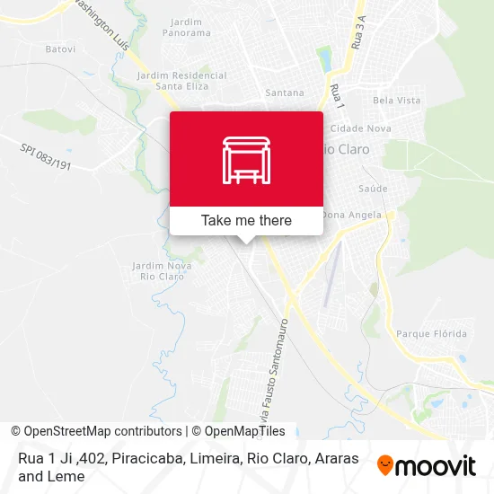 Rua 1 Ji ,402 map