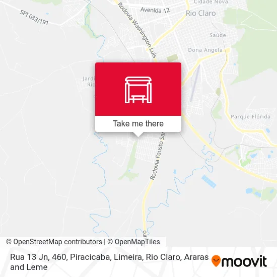 Rua 13 Jn, 460 map