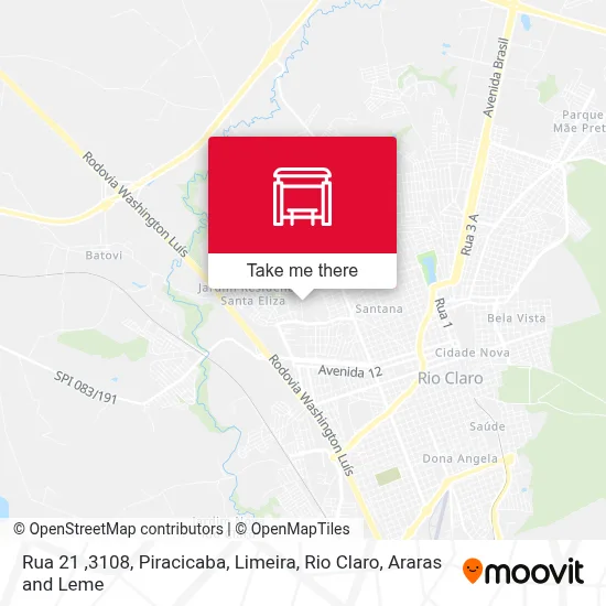 Rua 21 ,3108 map