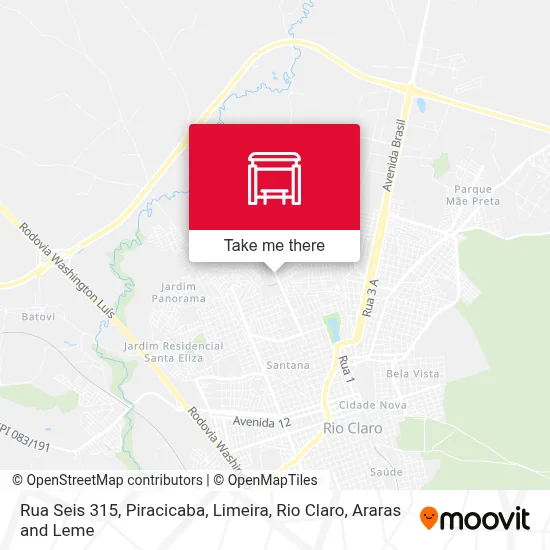 Rua Seis 315 map