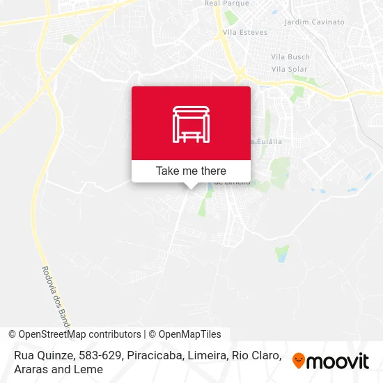 Rua Quinze, 583-629 map