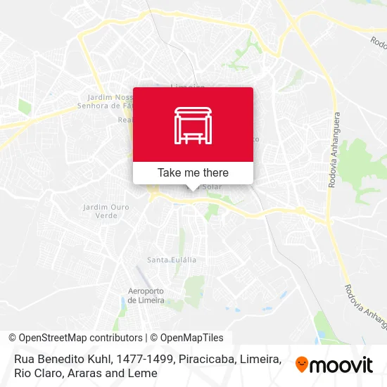 Rua Benedito Kuhl, 1477-1499 map