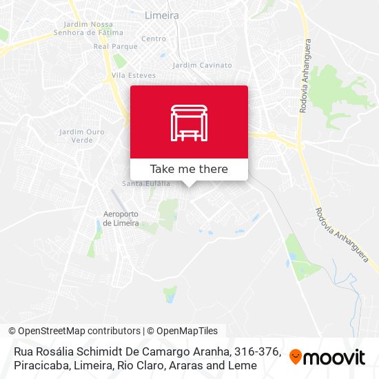 Rua Rosália Schimidt De Camargo Aranha, 316-376 map