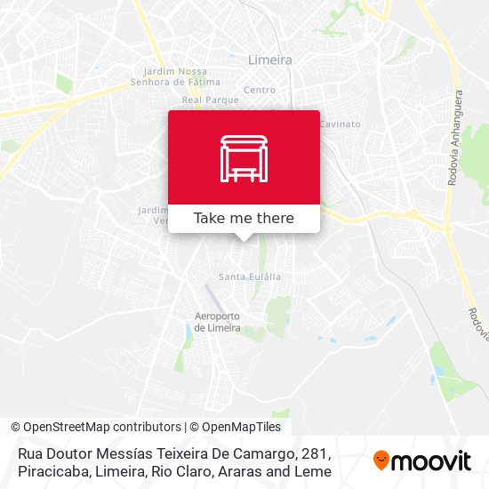 Rua Doutor Messías Teixeira De Camargo, 281 map