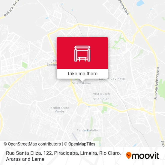 Rua Santa Eliza, 122 map