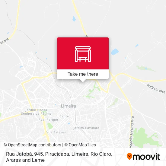 Rua Jatobá, 945 map