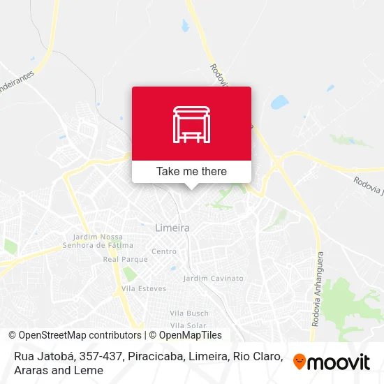 Rua Jatobá, 357-437 map