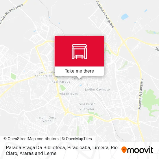 Parada Praça Da Biblioteca map