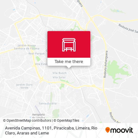 Mapa Avenida Campinas, 1101