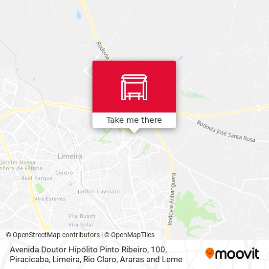 Avenida Doutor Hipólito Pinto Ribeiro, 100 map
