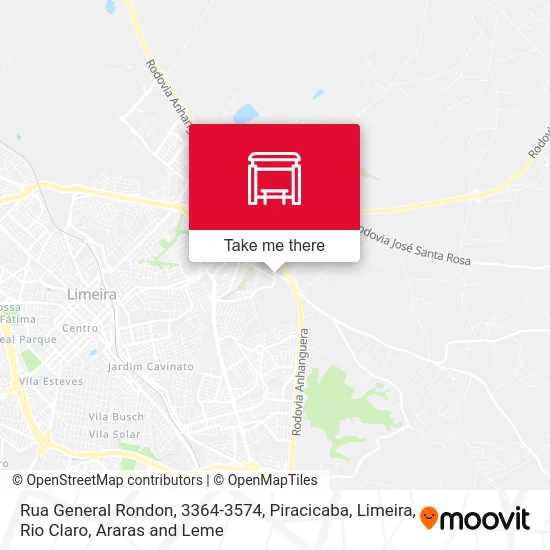 Rua General Rondon, 3364-3574 map