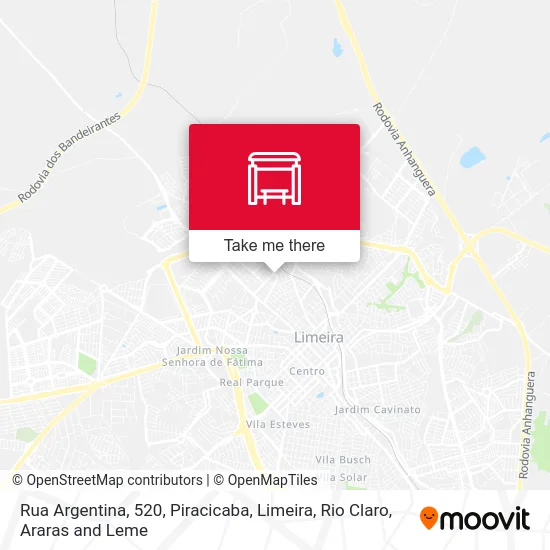 Rua Argentina, 520 map