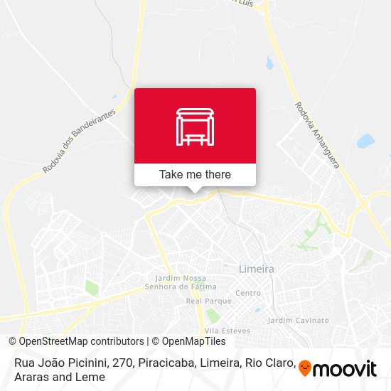 Rua João Picinini, 270 map