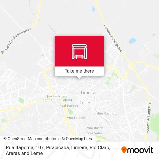 Rua Itapema, 107 map