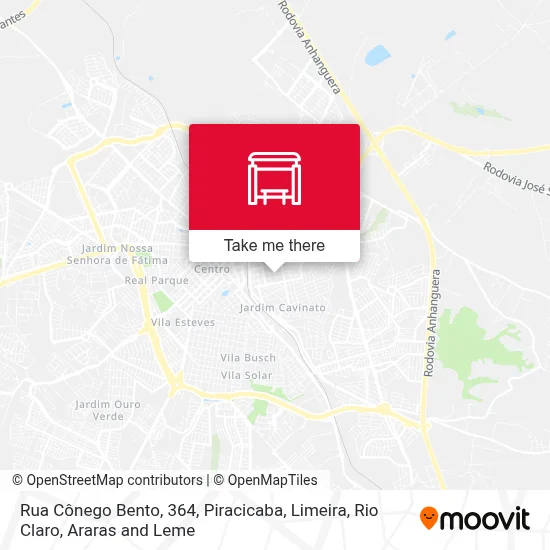 Rua Cônego Bento, 364 map