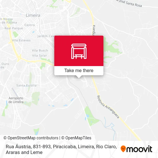 Rua Áustria, 831-893 map