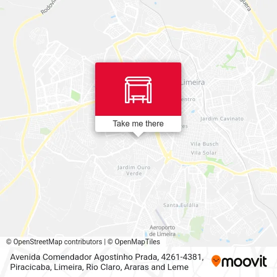 Avenida Comendador Agostinho Prada, 4261-4381 map